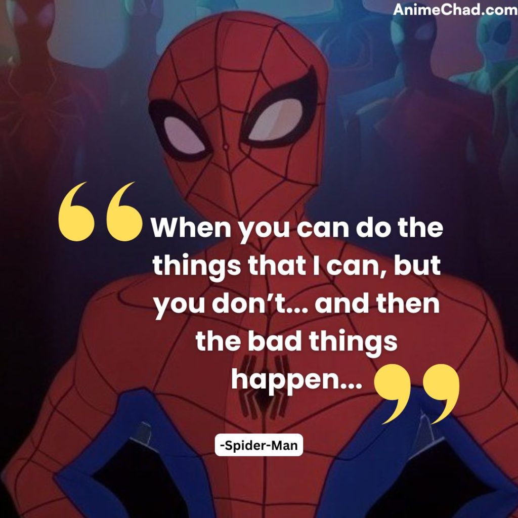 Spider Man Quotes (7)