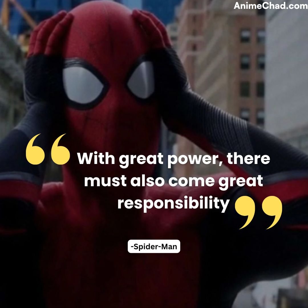 Spider Man Quotes