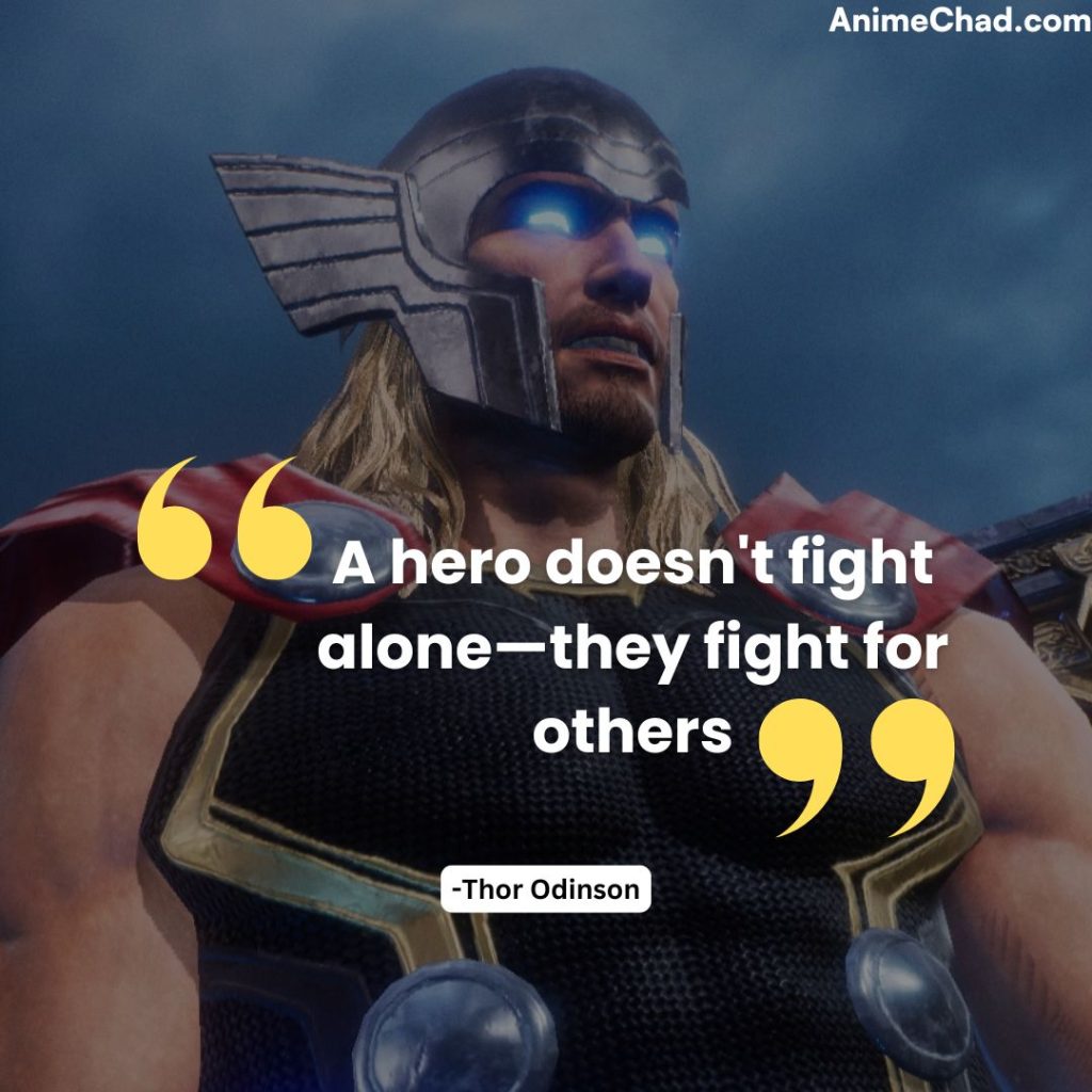 Thor Odinson Quotes