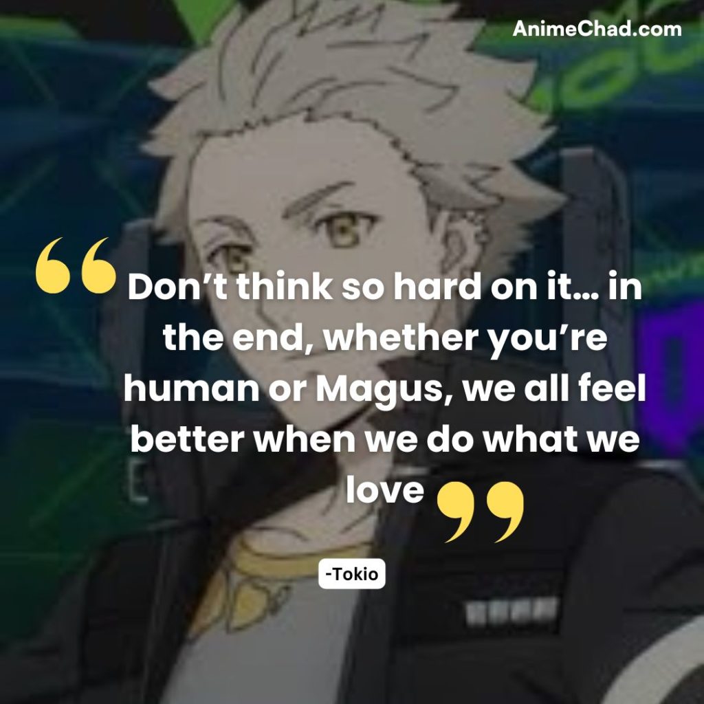 Tokio Quotes