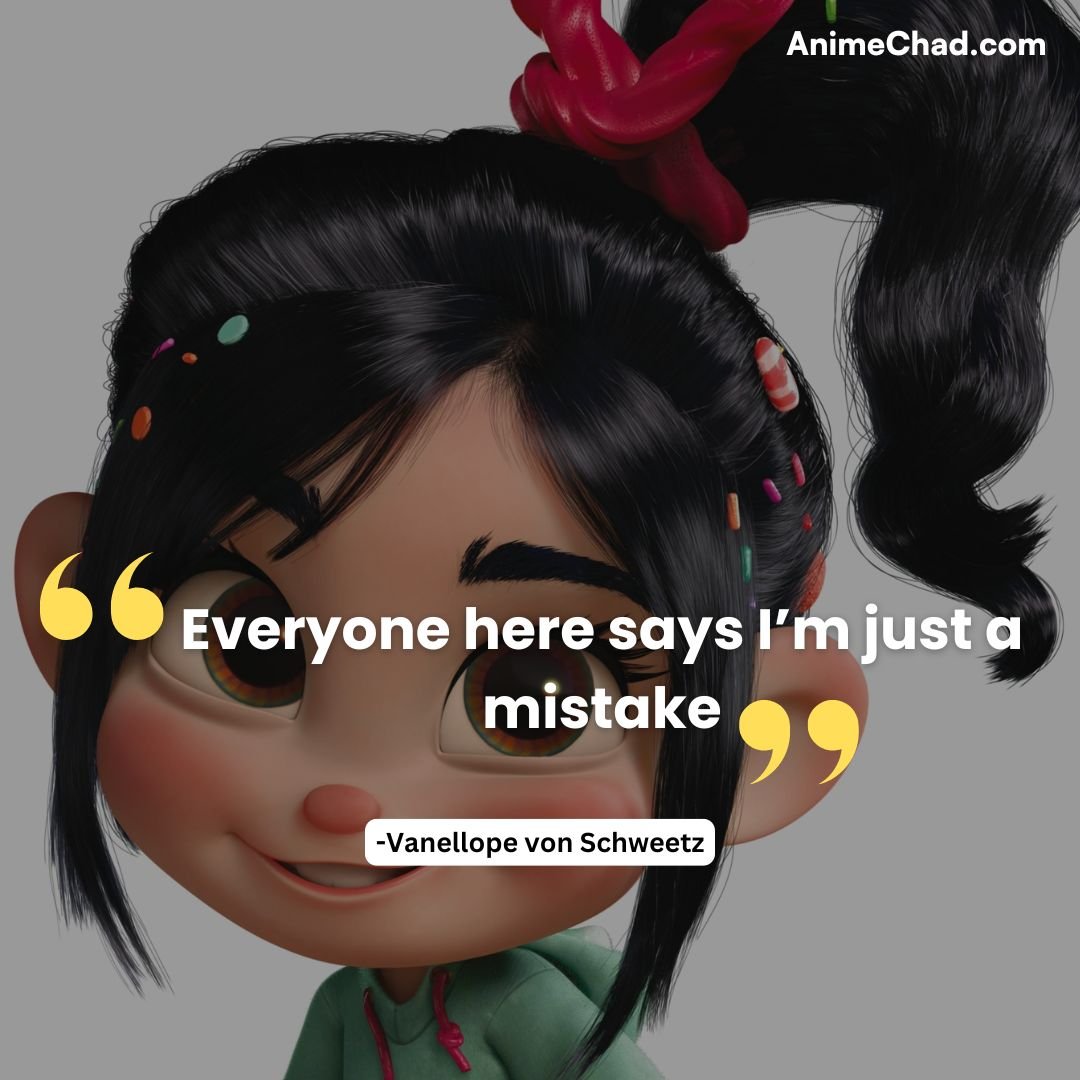 Vanellope Von Schweetz Quotes