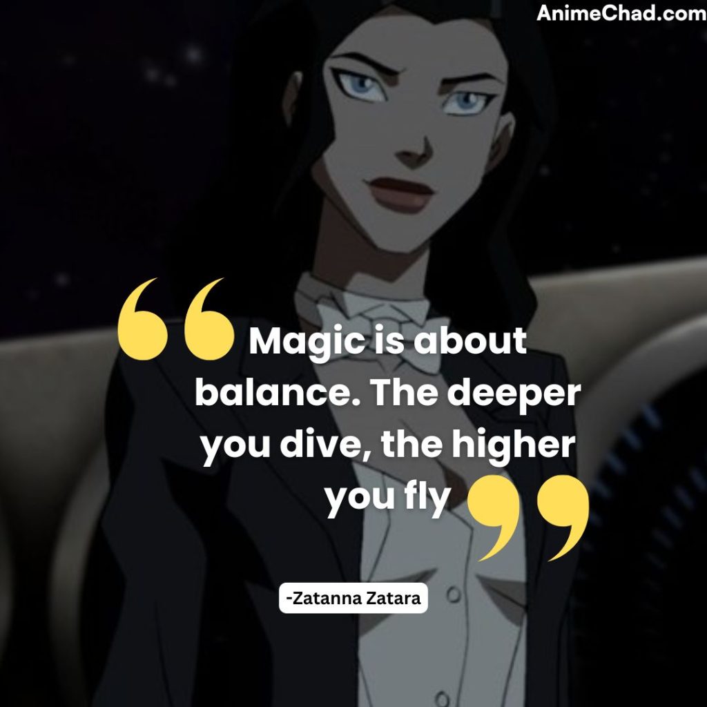 Zatanna Zatara Quotes