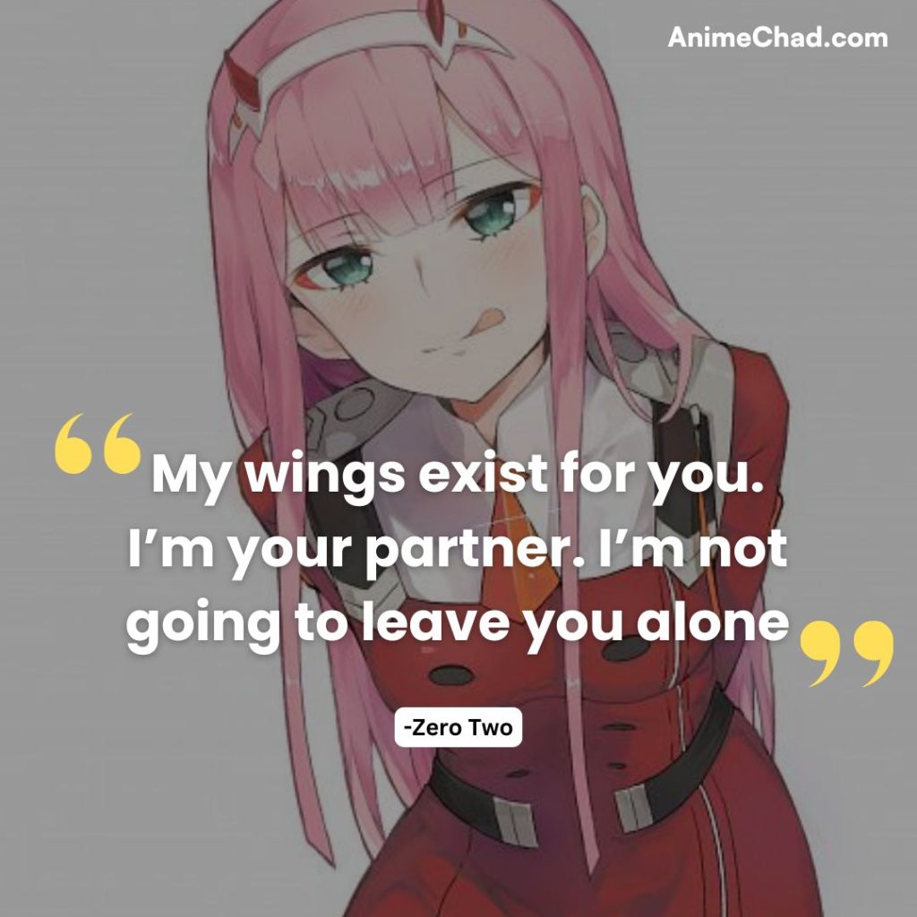 Zero Two Quotes