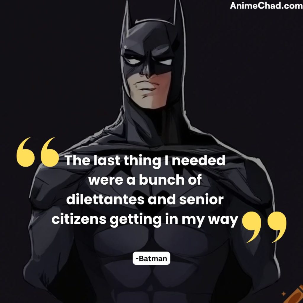 Batman Quotes
