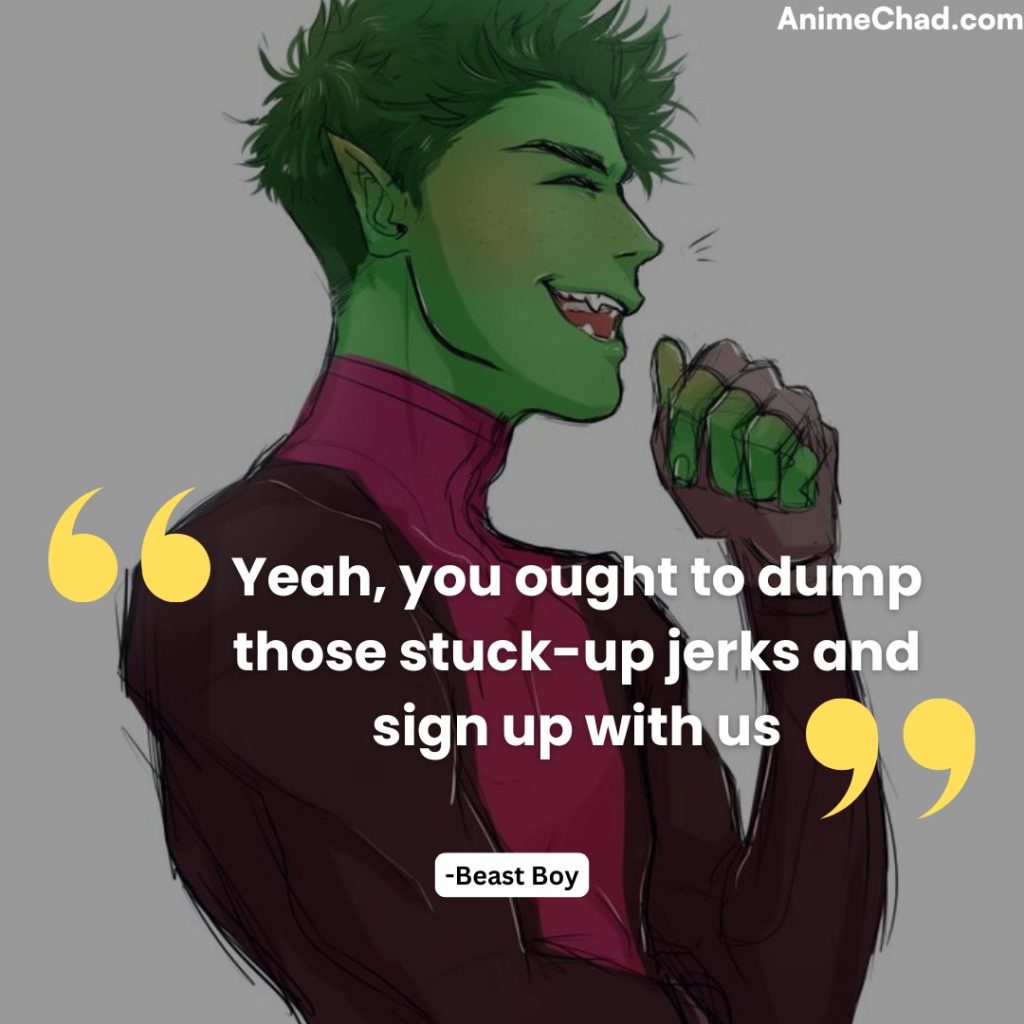 Beast Boy Quotes (1)