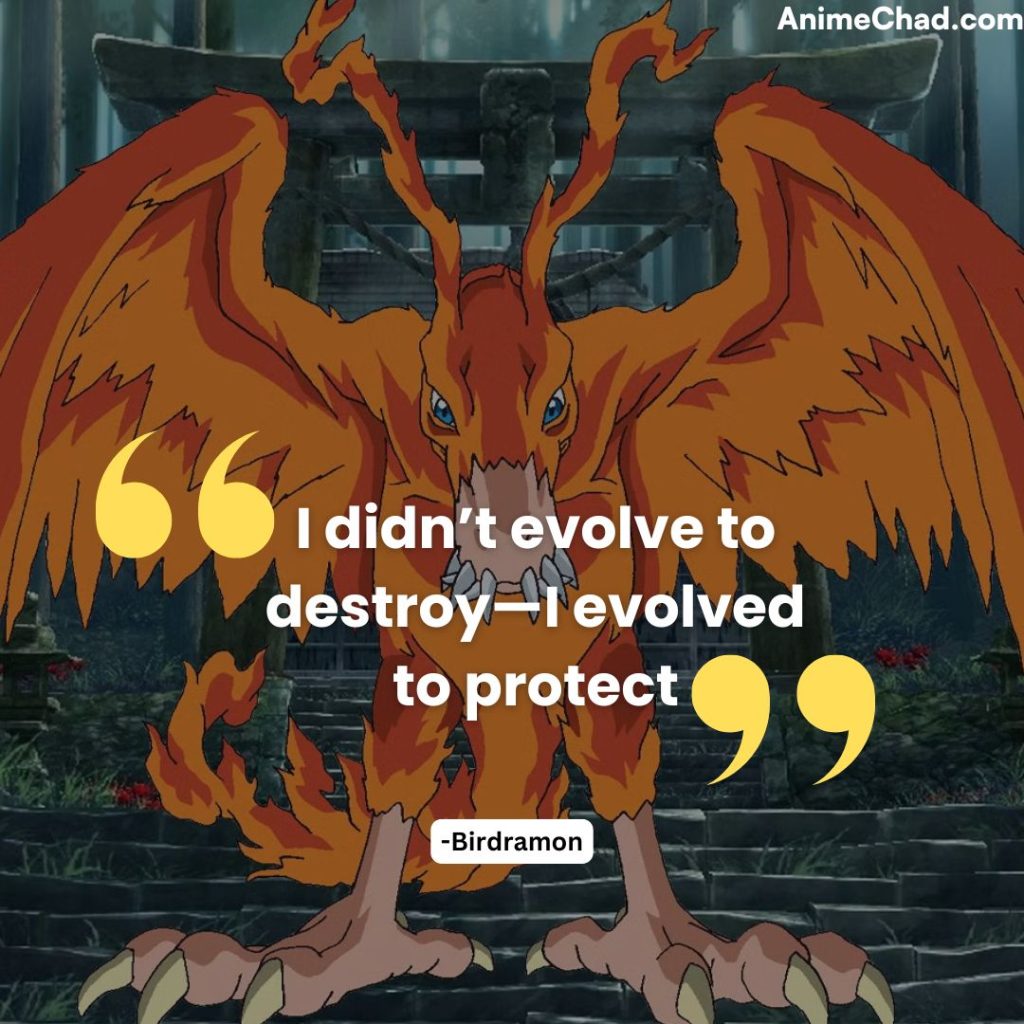 Birdramon Quotes