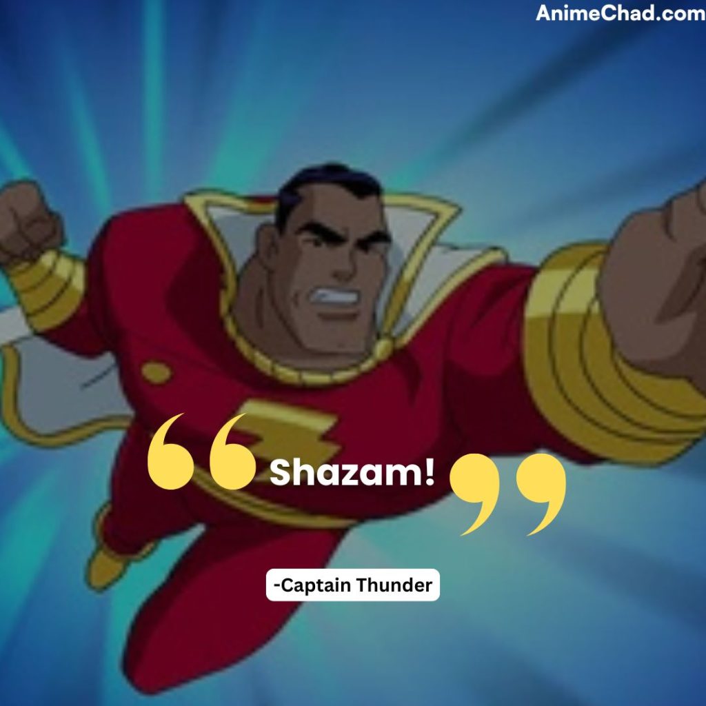 Captain Thunder Quotes