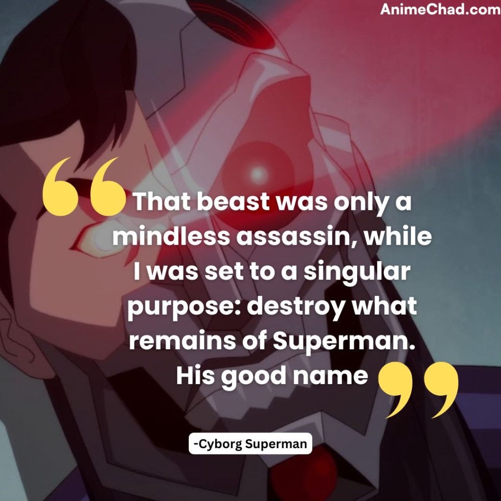 Cyborg Superman Quotes (2)