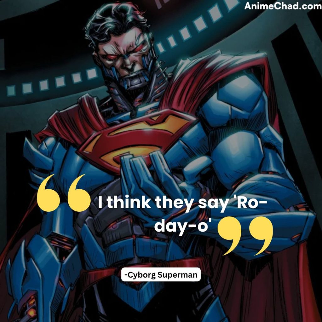 Cyborg Superman Quotes (5)