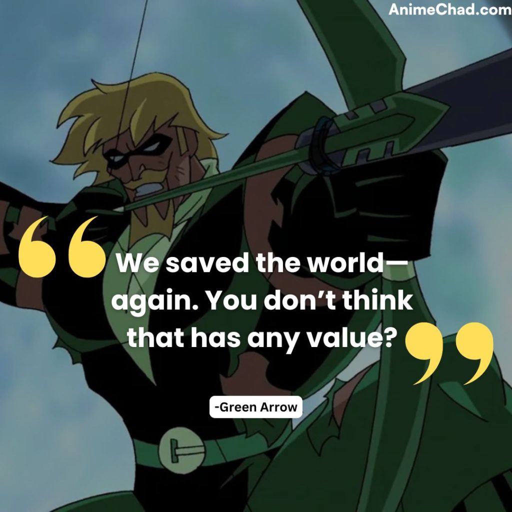 Green Arrow Quotes