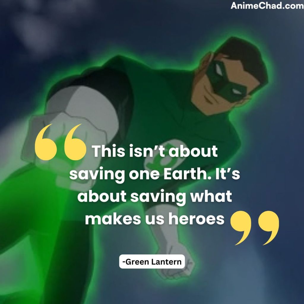 Green Lantern Quotes
