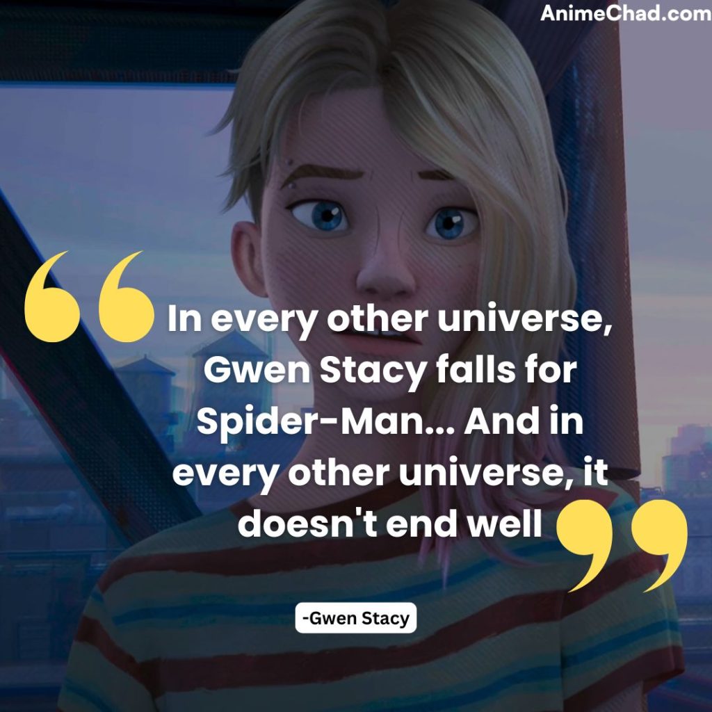 Gwen Stacy Quotes