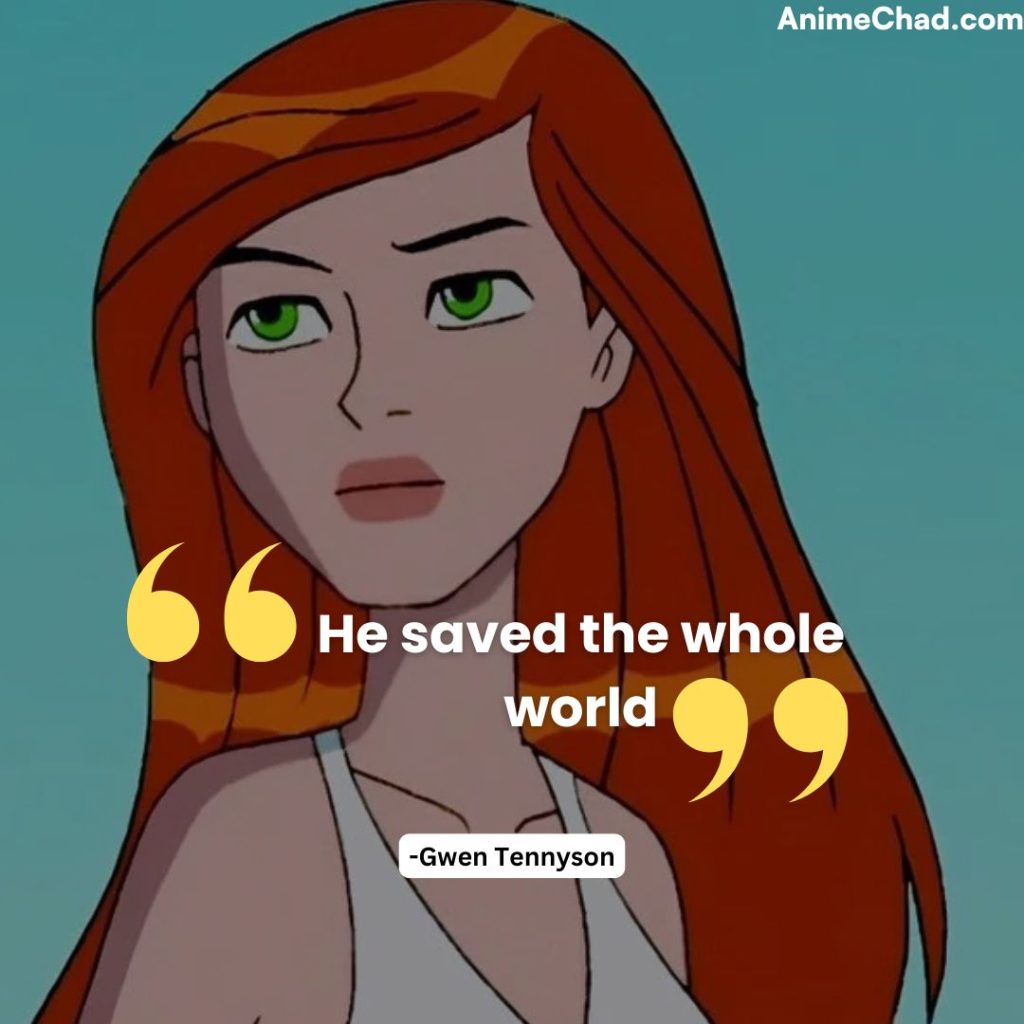 Gwen Tennyson Quotes (1)