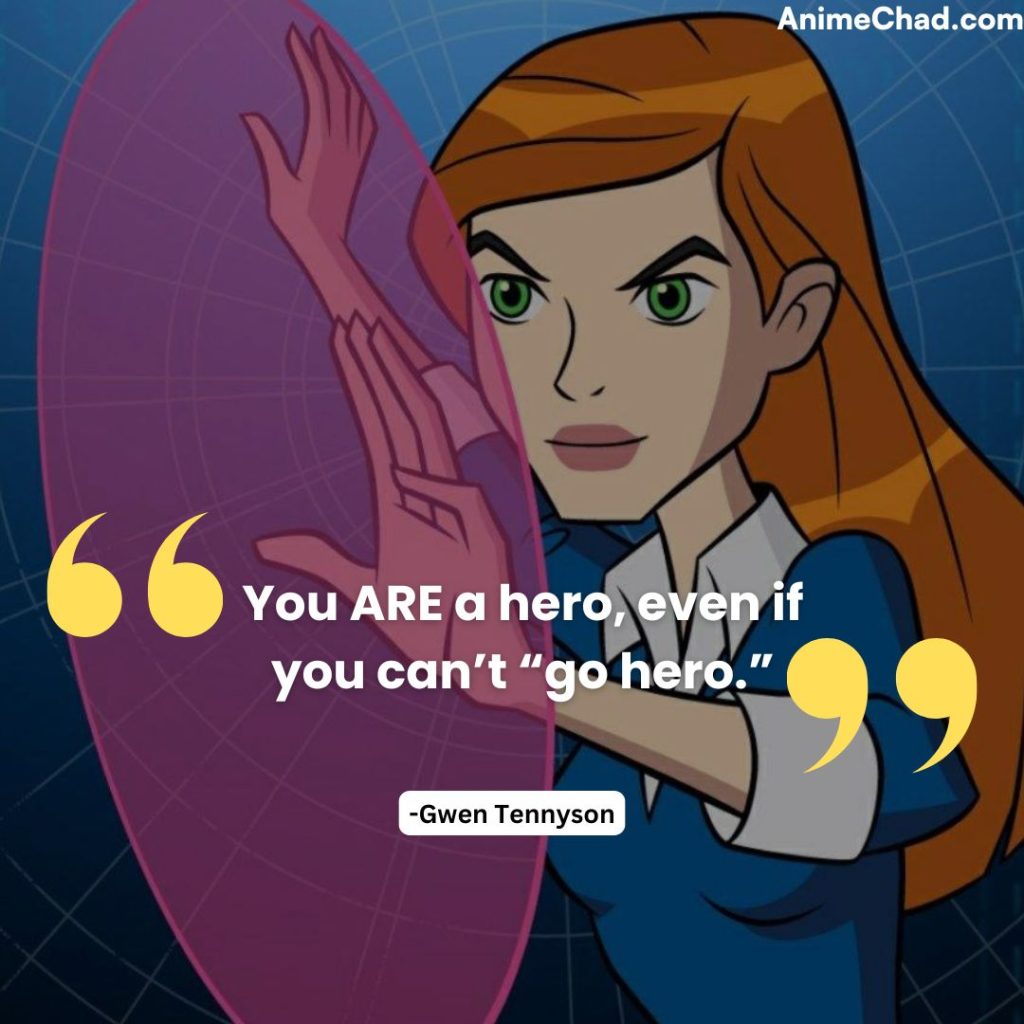Gwen Tennyson Quotes