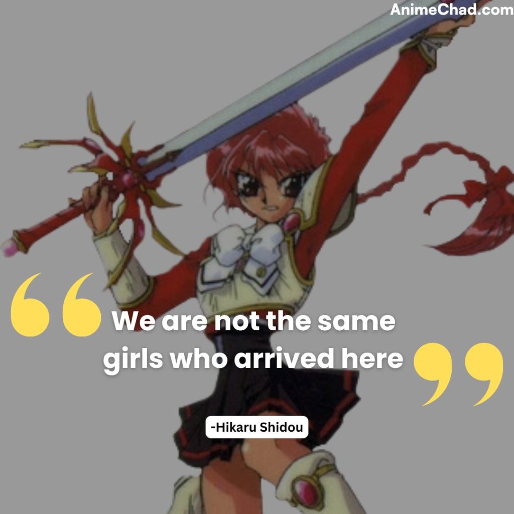 Hikaru Shidou Quotes (1)