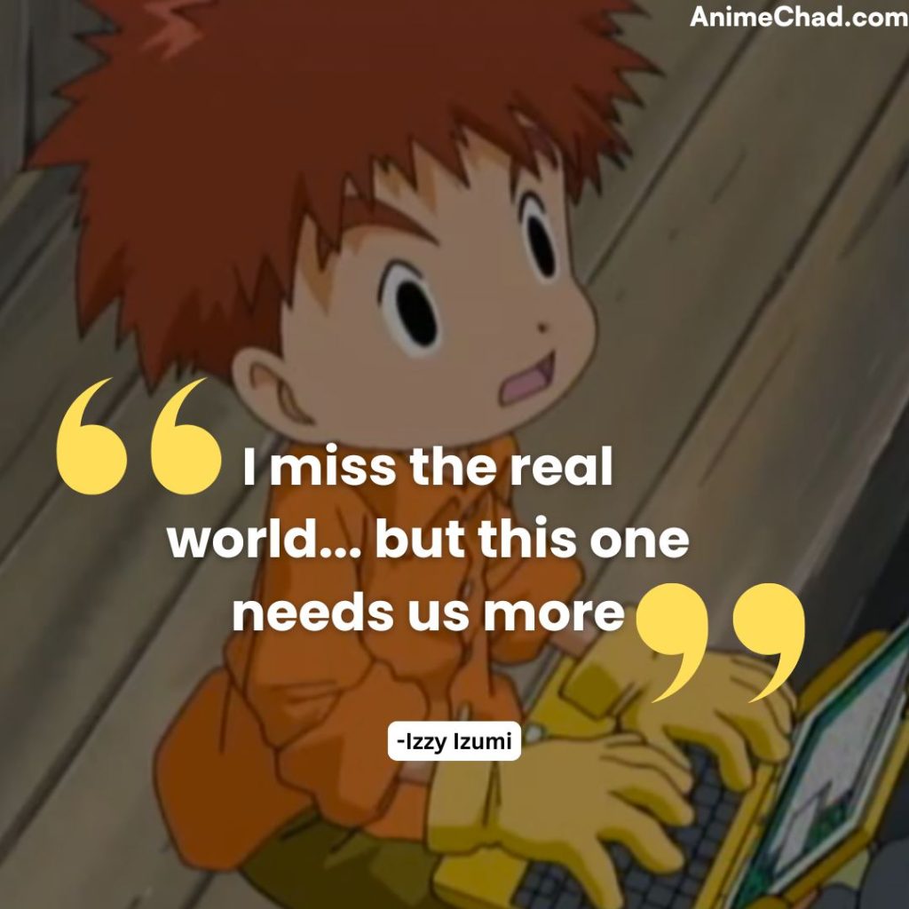 Izzy Izumi Quotes (1)