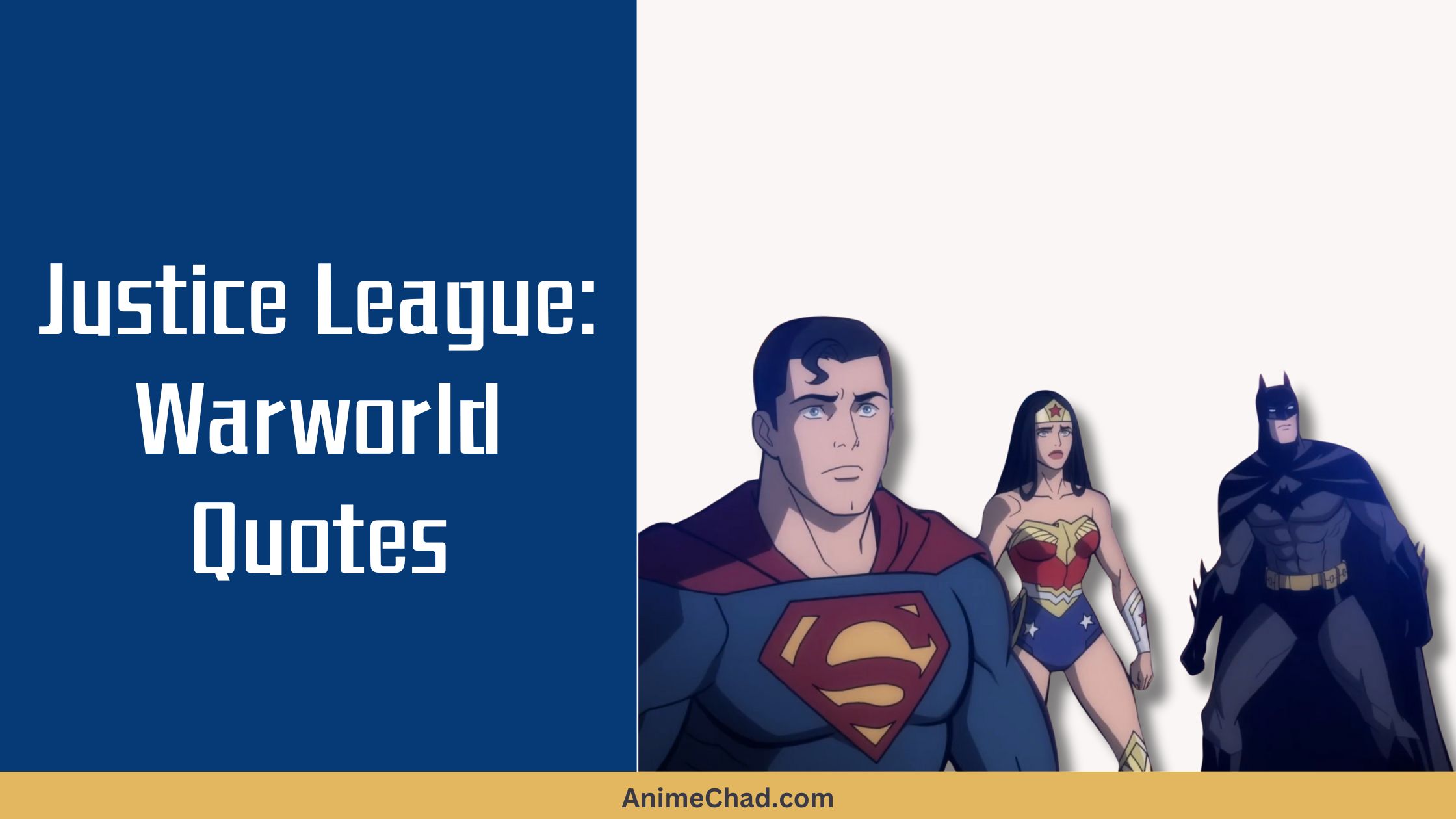 Justice League Warworld Quotes