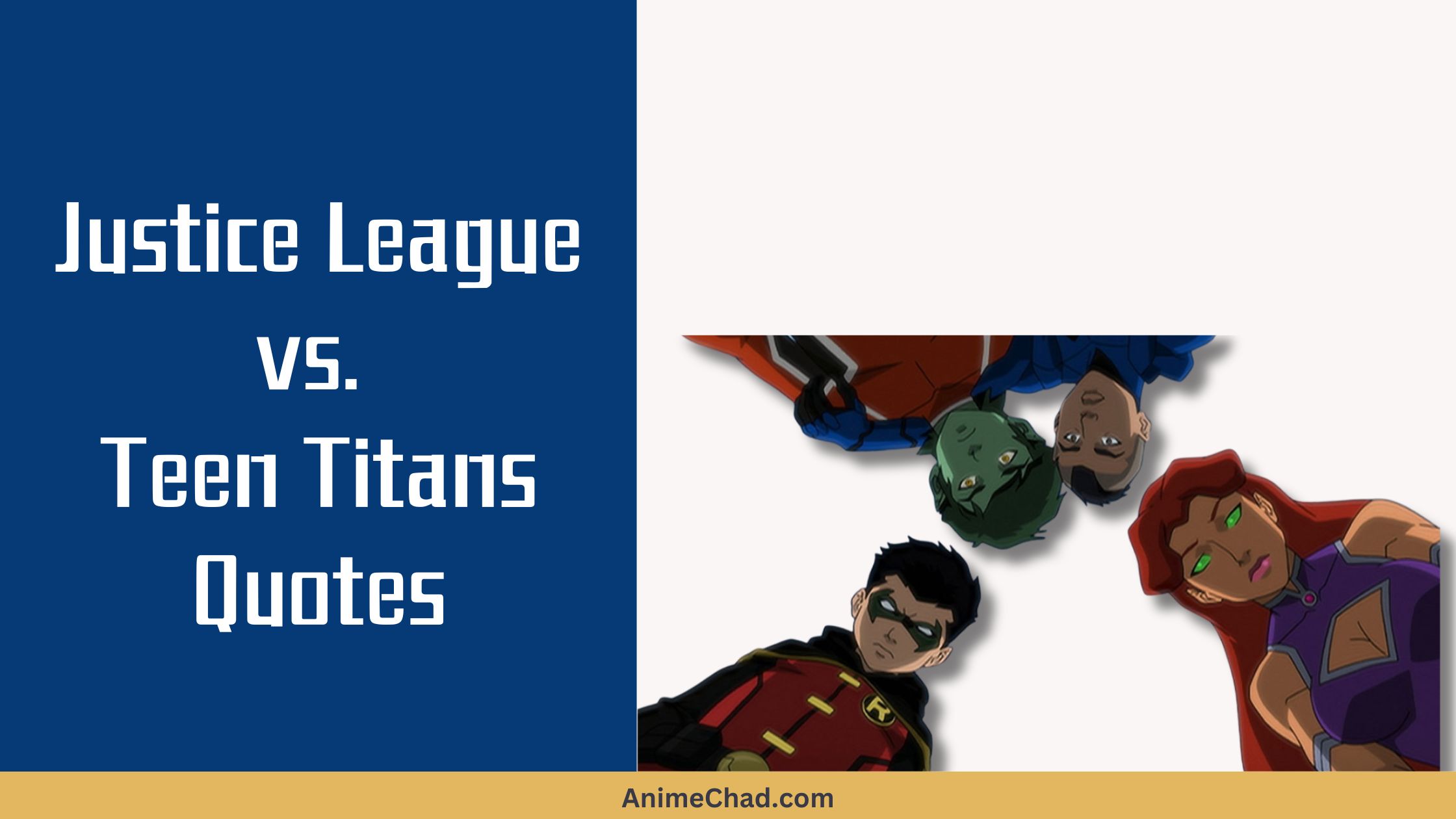Justice League Vs. Teen Titans Quotes