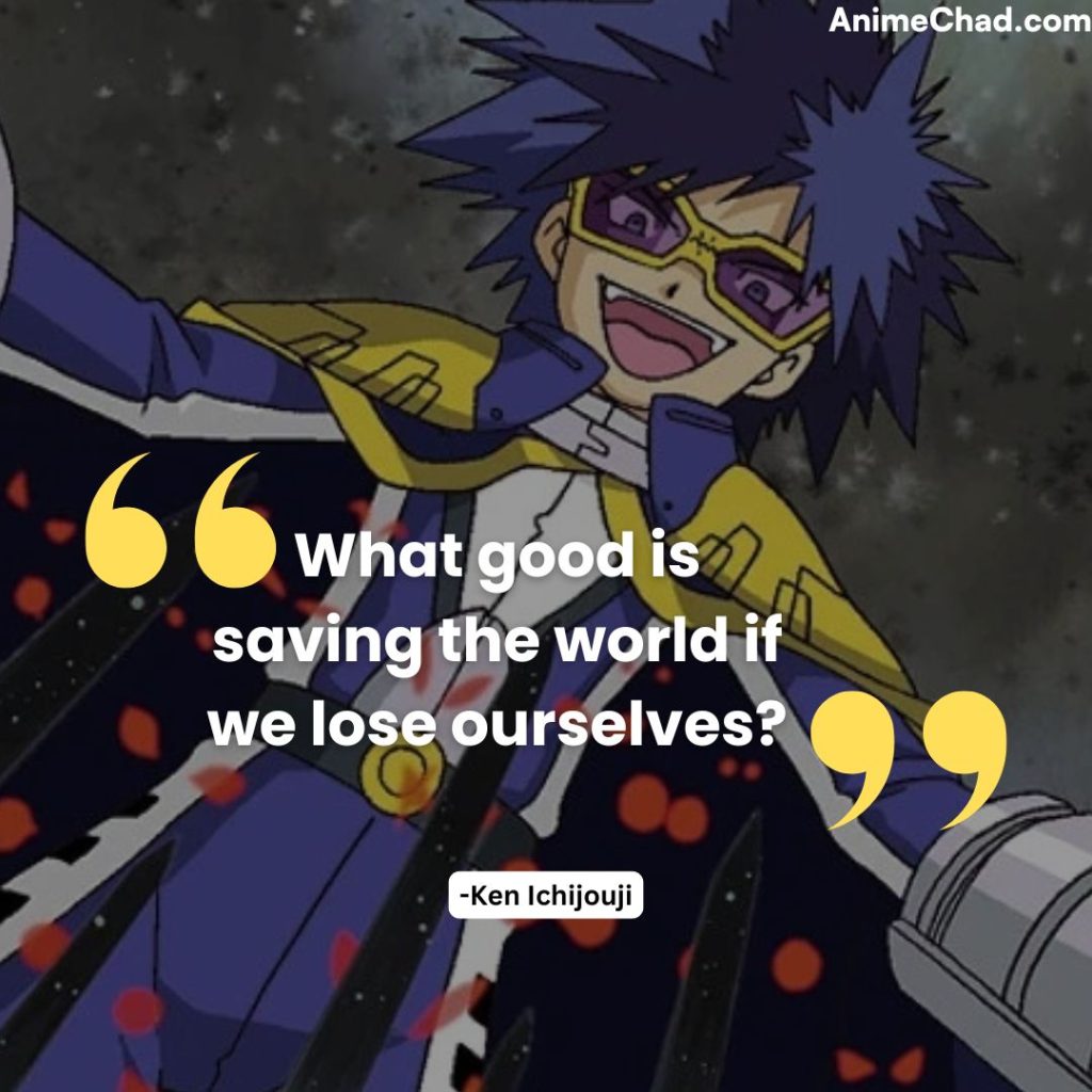 Ken Ichijouji Quotes