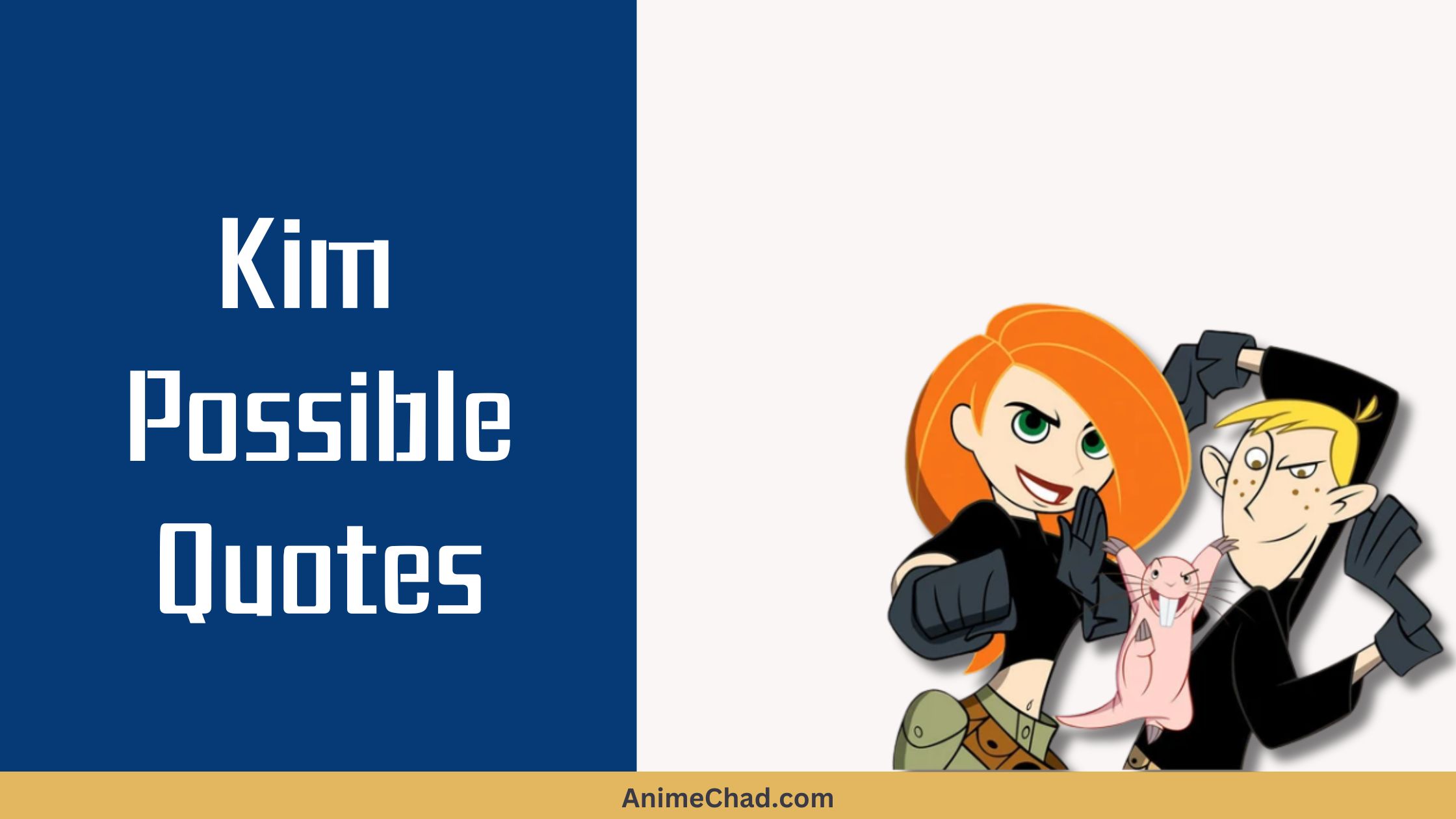 Kim Possible Quotes