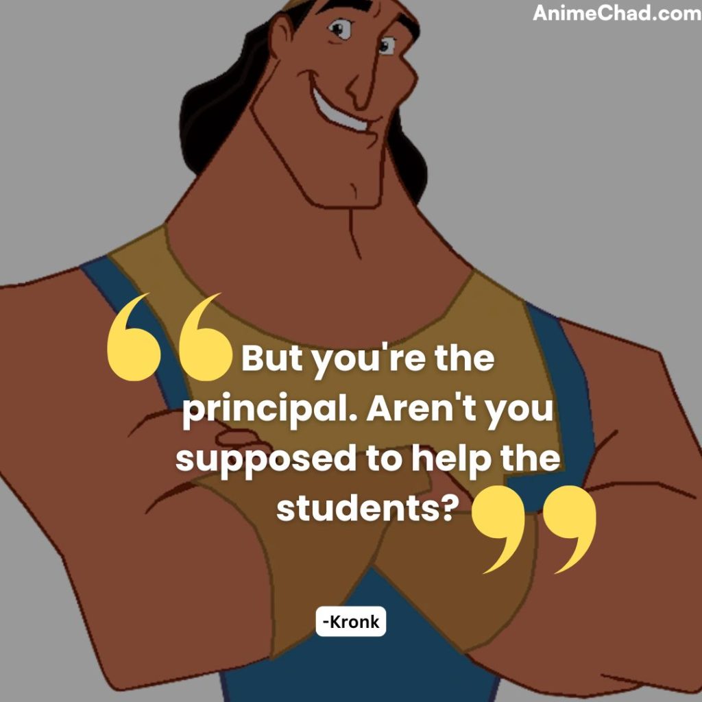 Kronk Quotes