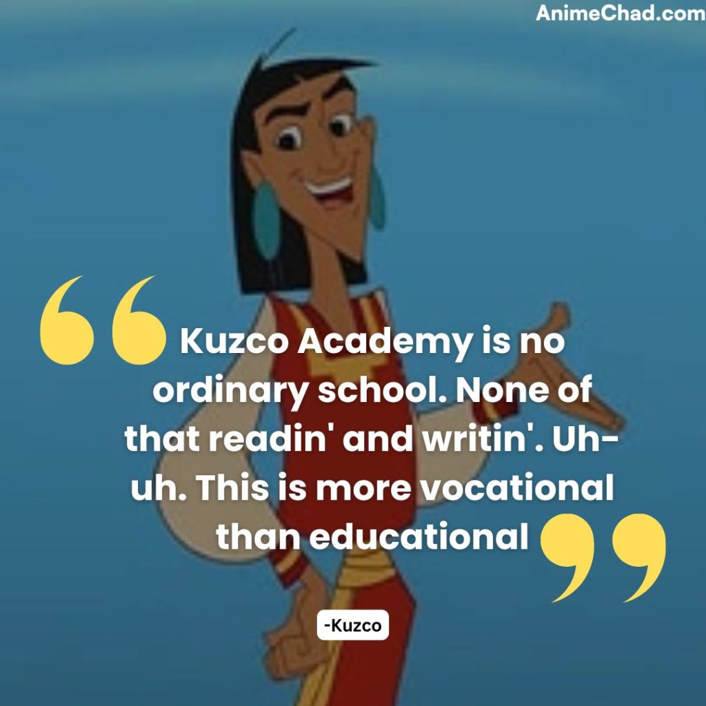 Kuzco Quotes