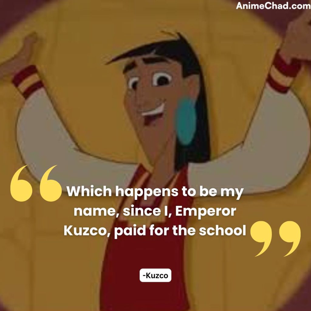 Kuzco Quotes (5)