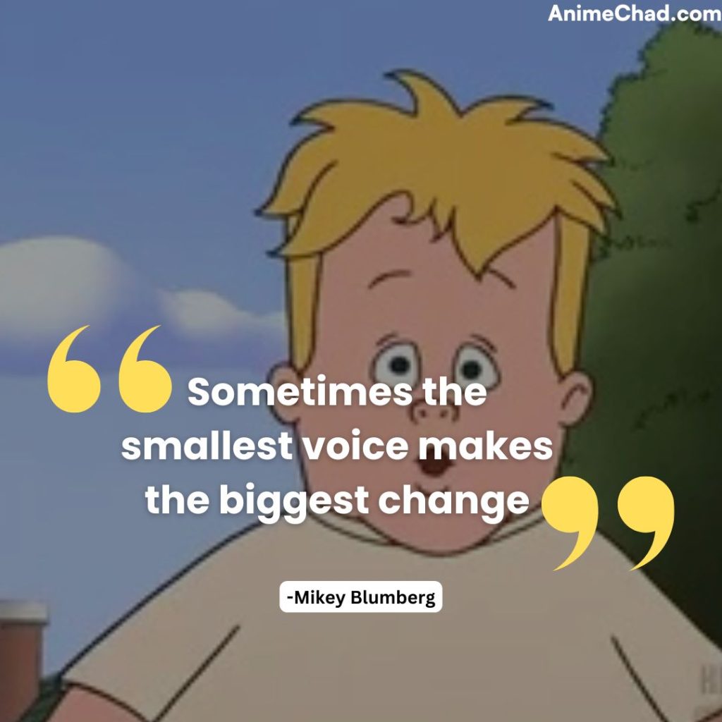 Mikey Blumberg Quotes