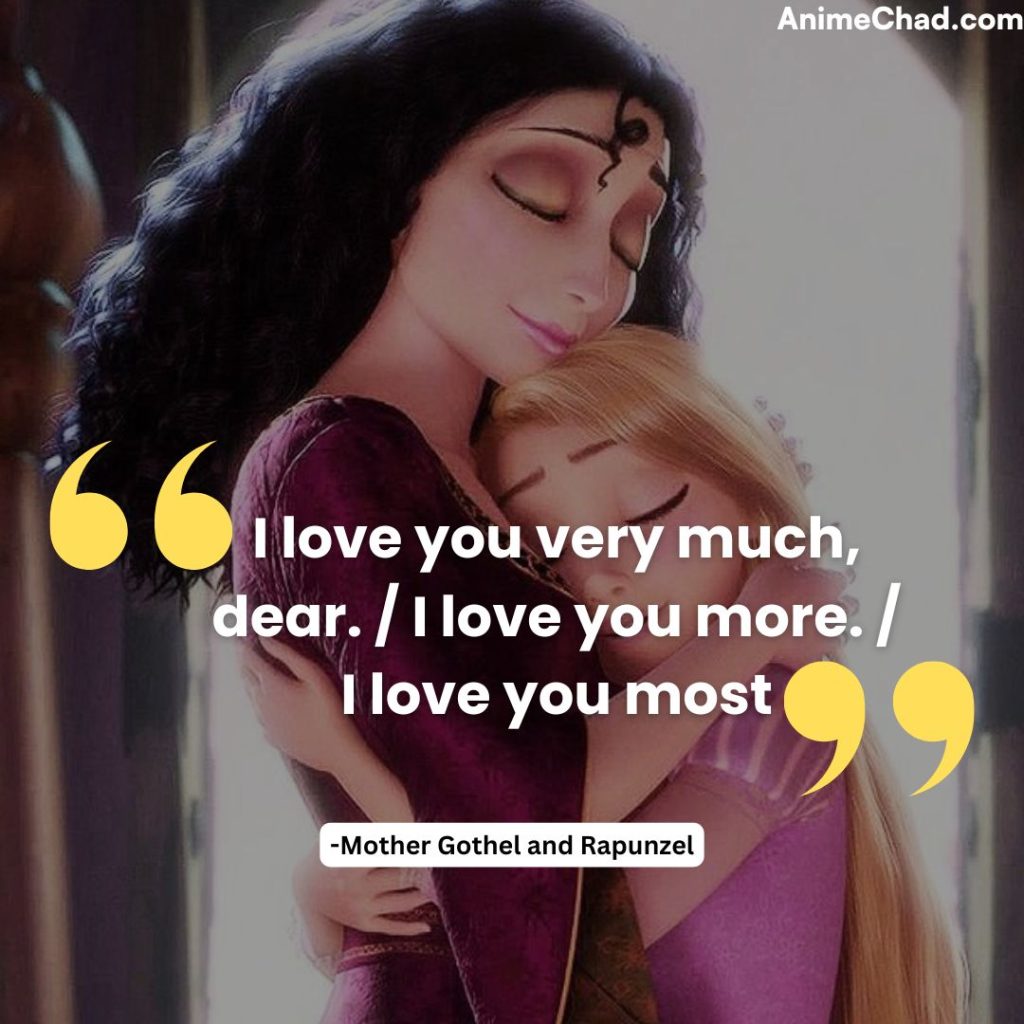 Mother Gothel And Rapunzel Quotes