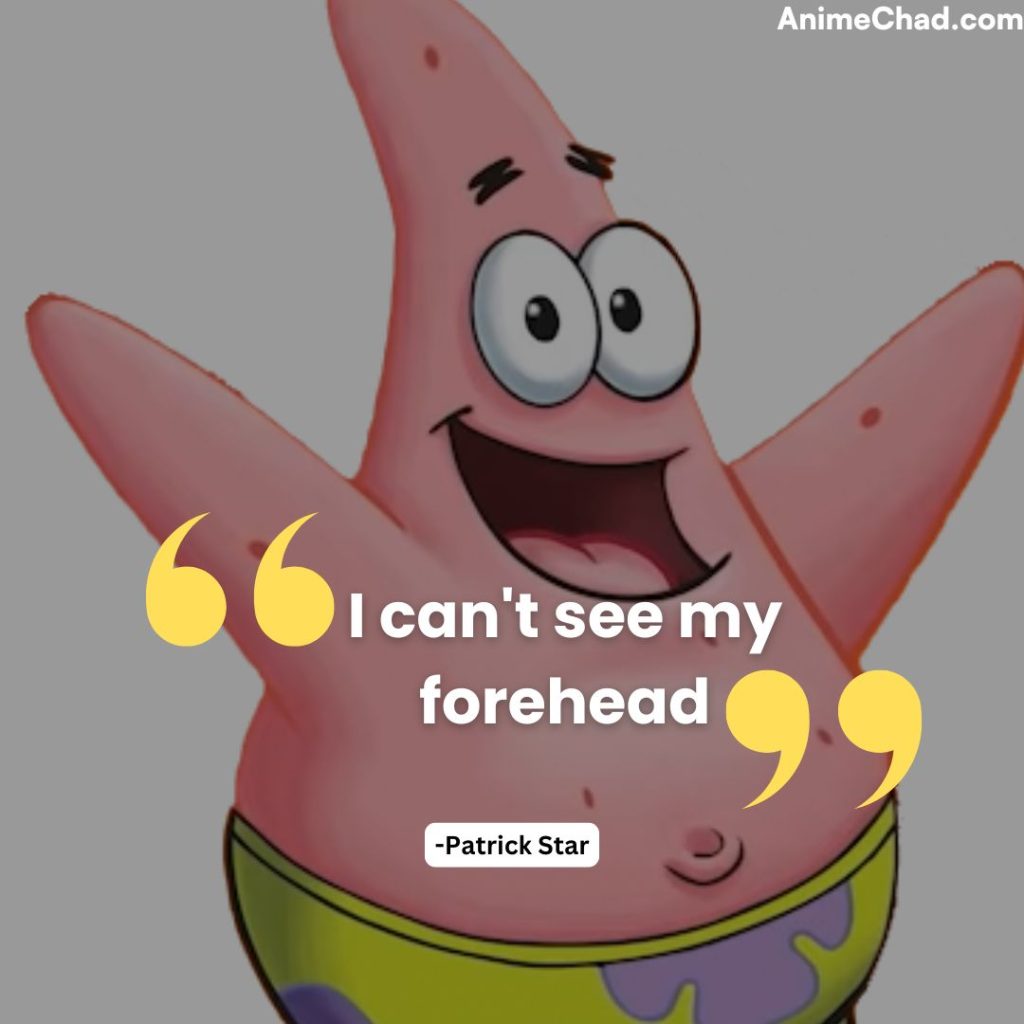 Patrick Star Quotes