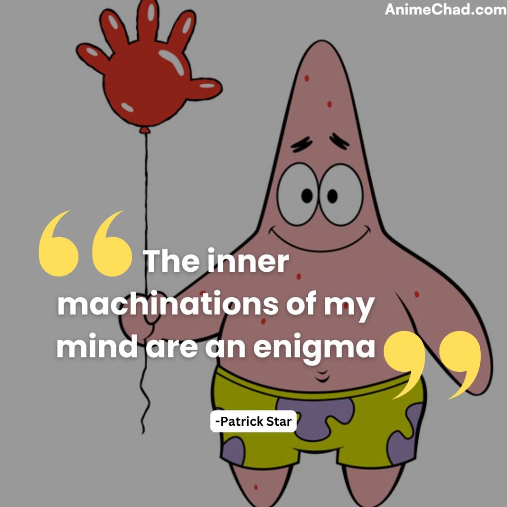 Patrick Star Quotes (3)