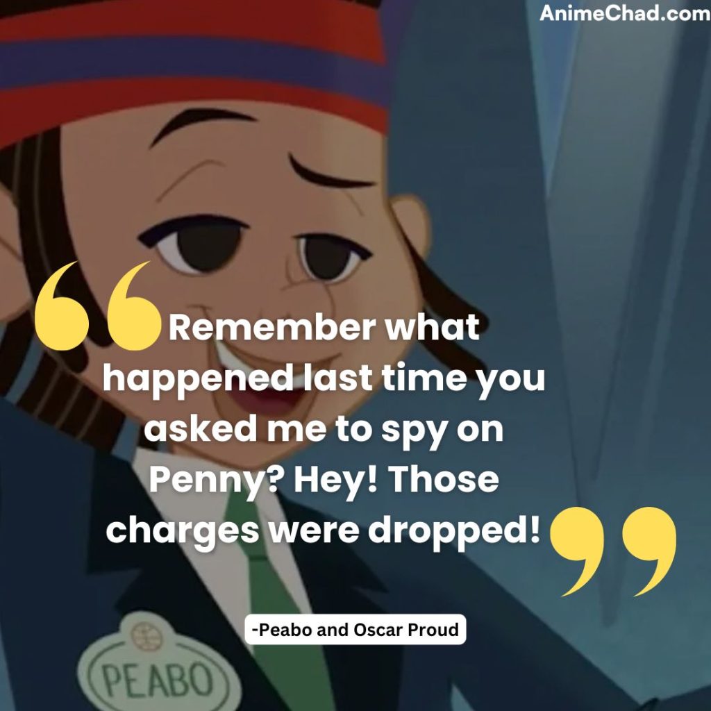 Peabo And Oscar Proud Quotes