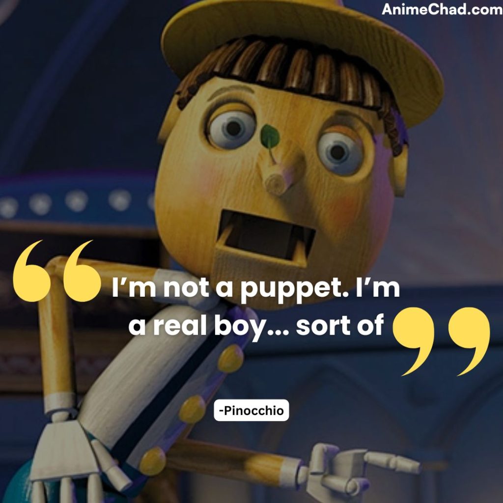 Pinocchio Quotes