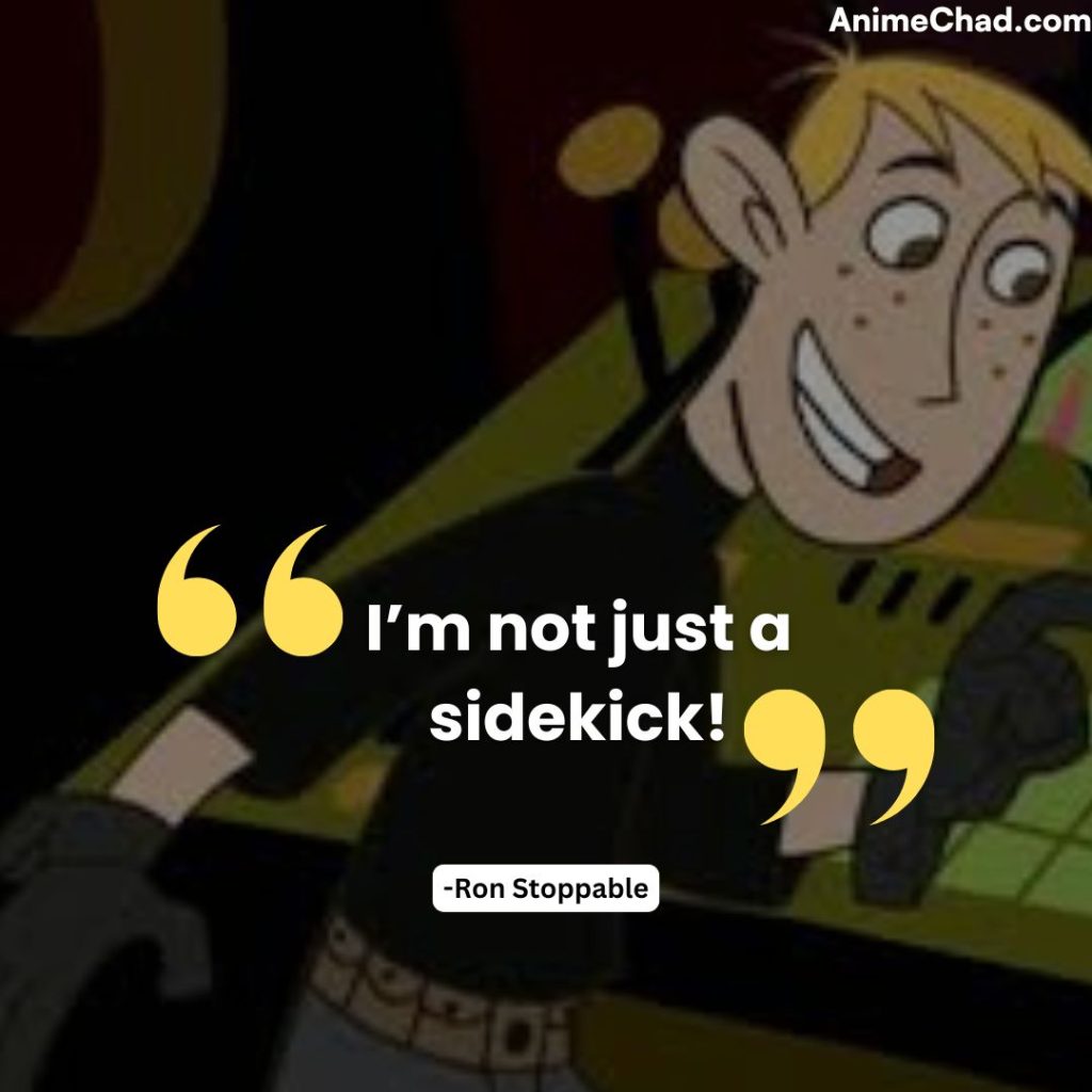 Ron Stoppable Quotes