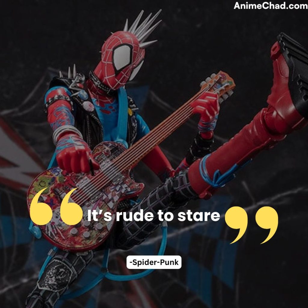 Spider Punk Quotes