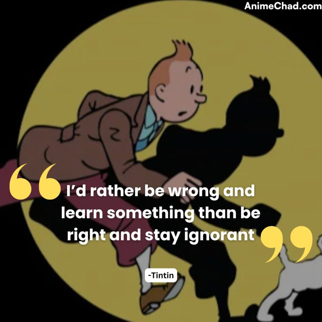 Tintin Quotes (5)