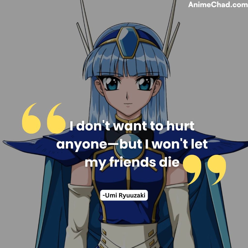Umi Ryuuzaki Quotes