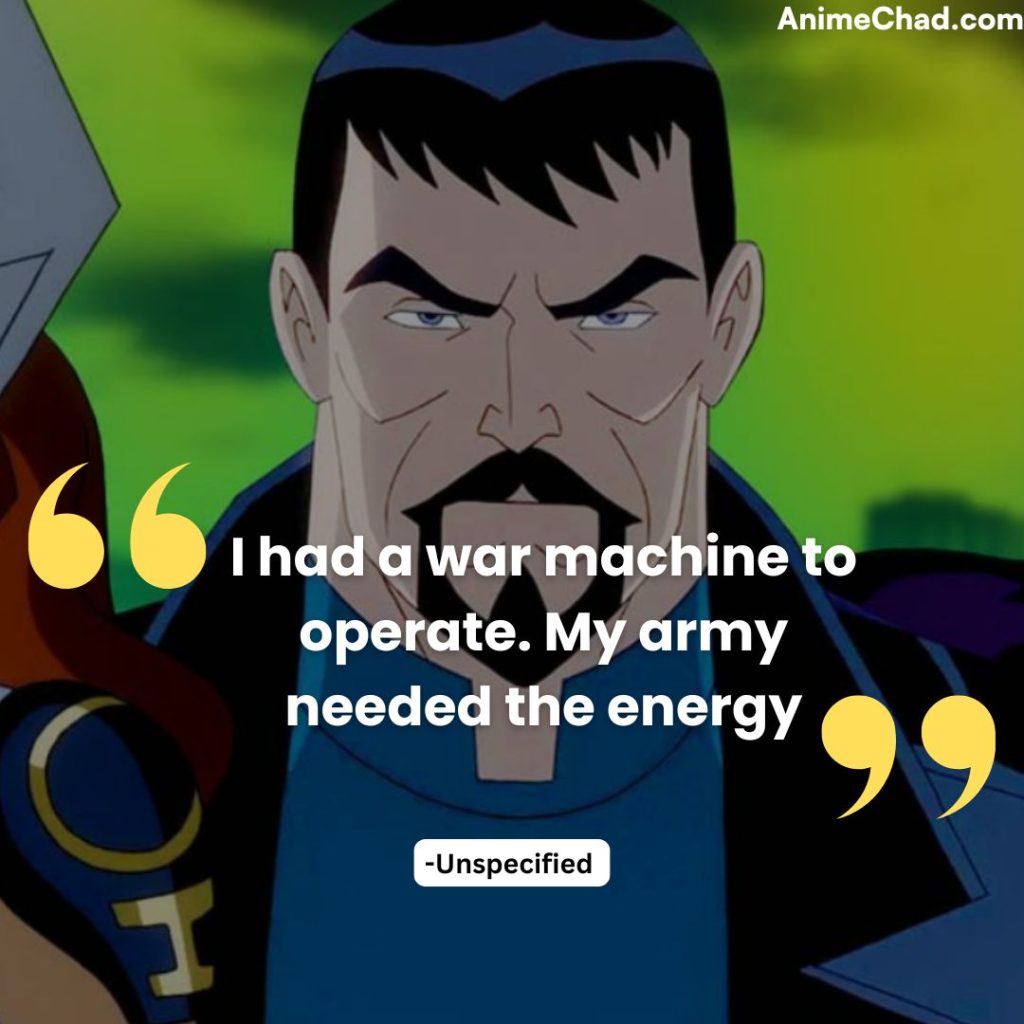 Unspecified Quotes