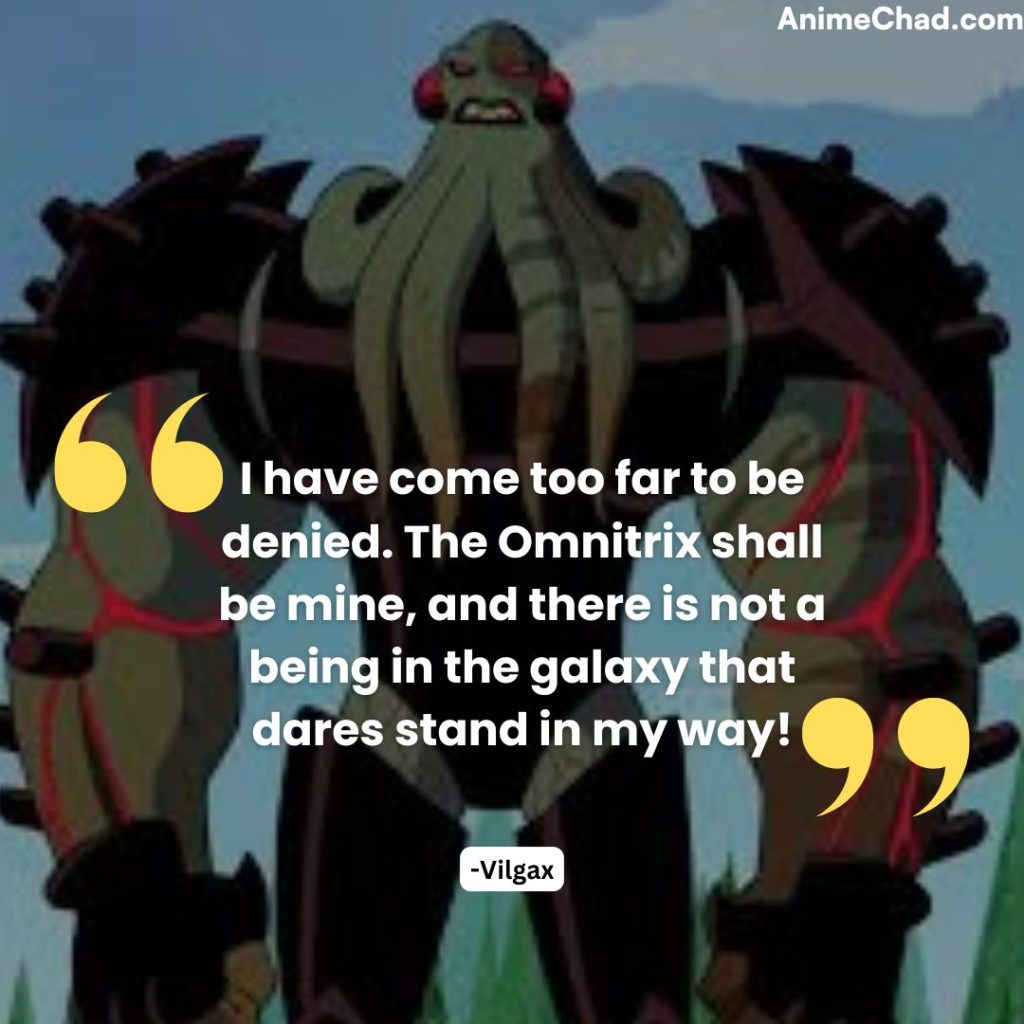 Vilgax Quotes