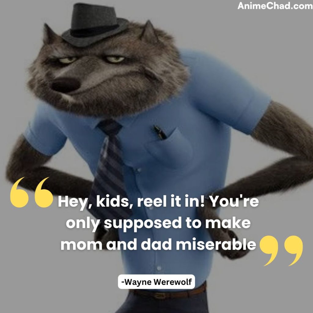 Wayne Werewolf Quotes