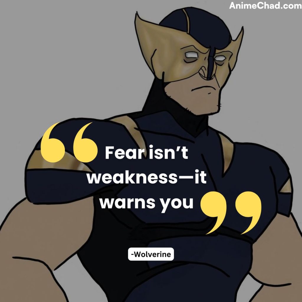 Wolverine Xavier Quotes