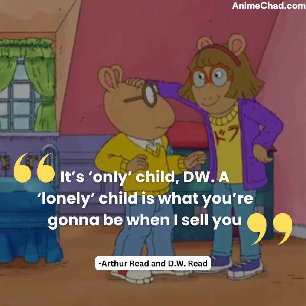 Arthur Read And D.W. Read Quotes (1)