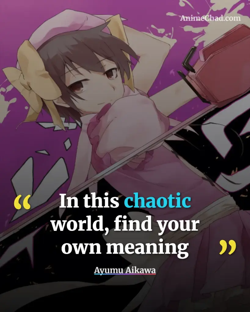 Ayumu Aikawa Quotes (11)