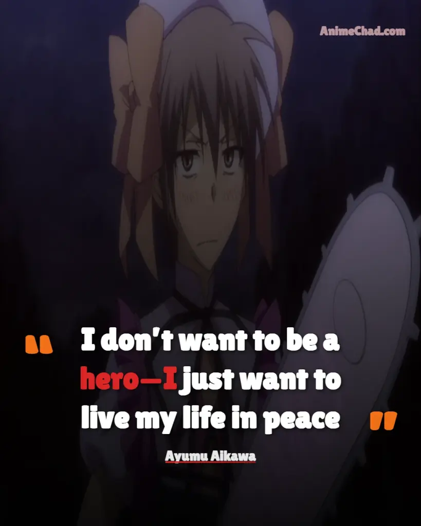 Ayumu Aikawa Quotes (3)