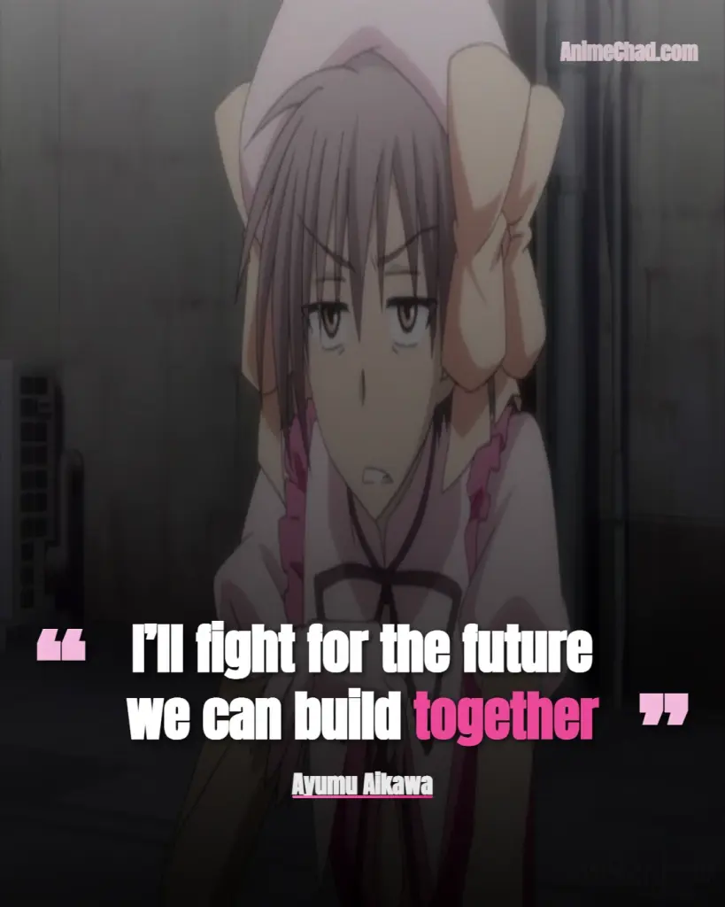 Ayumu Aikawa Quotes (7)