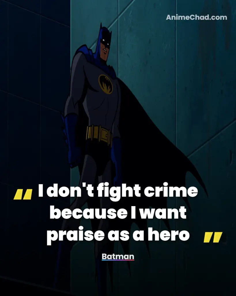 Batman Quotes