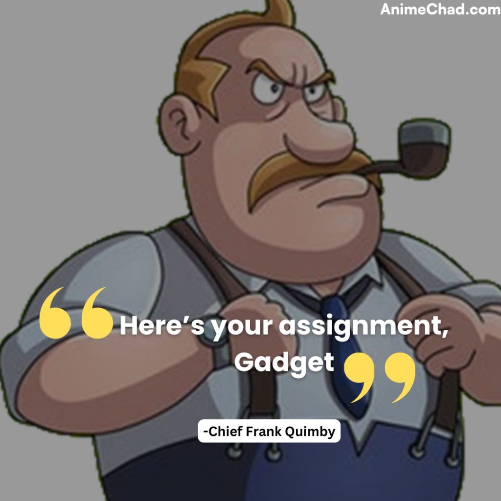 Chief Frank Quimby Quotes