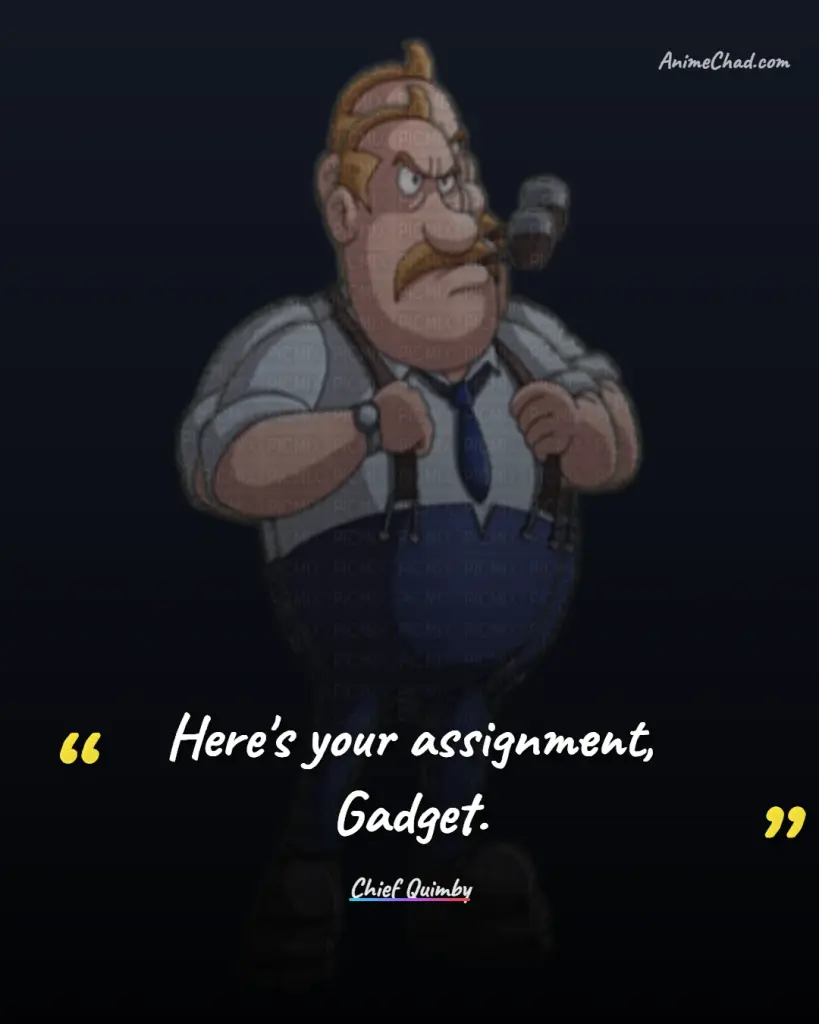 Chief Quimby Quotes
