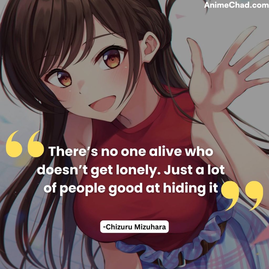 Chizuru Mizuhara Quotes (1)