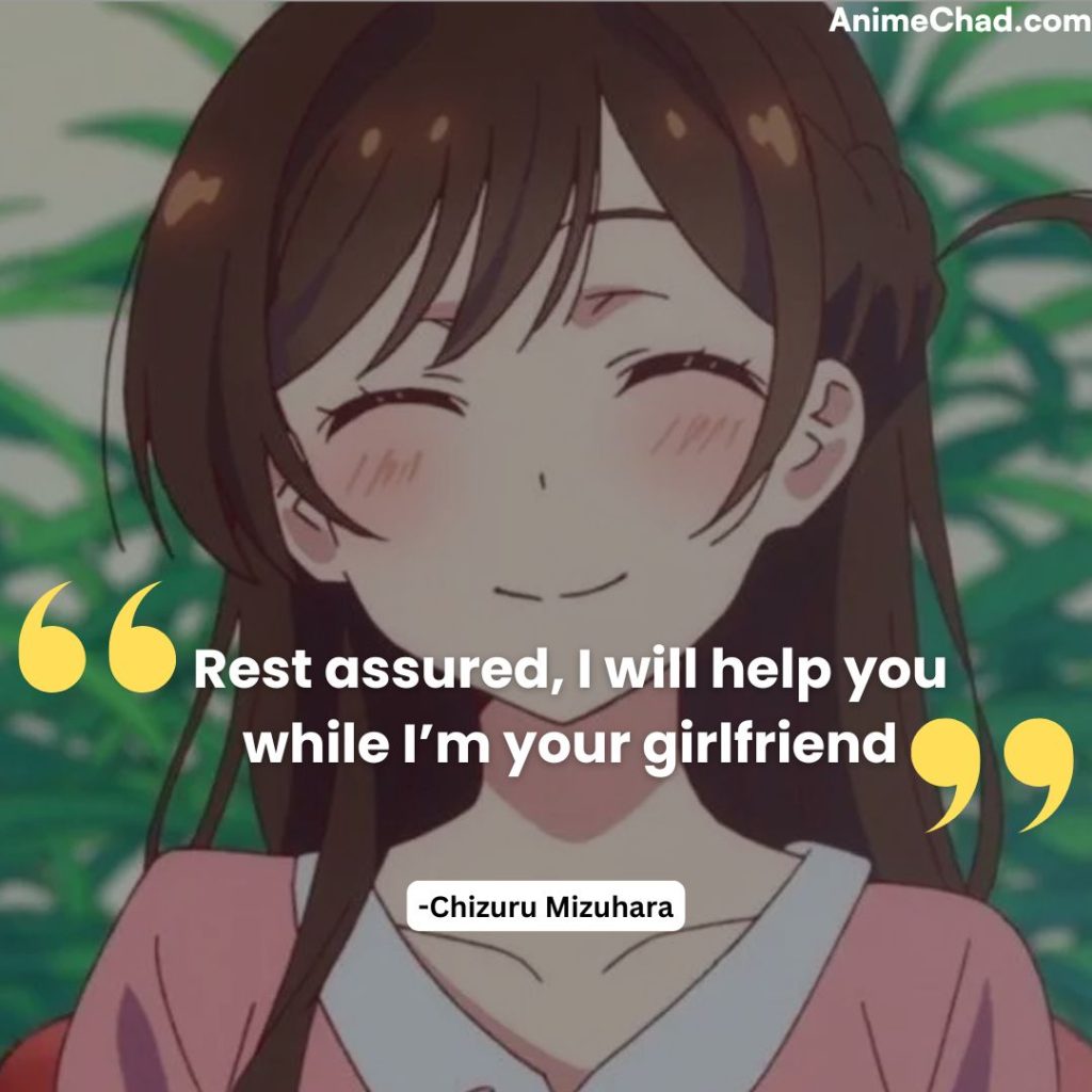 Chizuru Mizuhara Quotes (2)